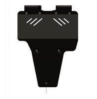 Защита картера и КПП Sheriff для Субару Легаси 2009-2015, модель №1, сталь 2,5мм, арт:22.1999-1