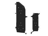 Защита бензобака Sheriff для Тойота Ленд Крузер 300 2021-2024, сталь 2,5мм, арт:24.5037