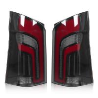 Задние фонари Мерседес V Класс, Вито, W447 2015-2021 модель №6, комплект:Л+П, дымчатые, динамичный поворотник, арт:MF-TL-000552