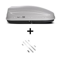 Автобокс MaxBox Pro 430л, серый матовый, 136х96х42, усилители дна, арт:MBP-430-S-1 Автобокс MaxBox Pro 430л, серый матовый, 136х96х42, усилители дна, арт:MBP-430-S-1