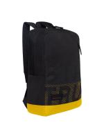 Рюкзак GRIZZLY RQL-313-3 черный-желтый, 28х42х12