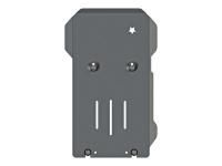 Защита КПП и РК Sheriff на Ауди Q7 для 1021 2006-2015, модель №10, алюминий 5мм, арт:02.1023