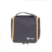 Несессер Torber T415-BEI черный/бежевый 20х18х8 см