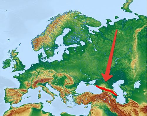 Горы Европы: Кавказ