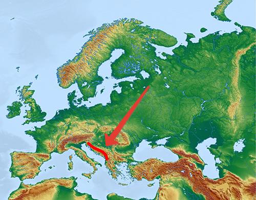 Горы Европы: Динарское нагорье