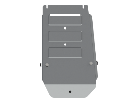Защита КПП и РК Sheriff на БМВ Х5 F15 M50d 2015-2018, модель №4, алюминий 4мм, арт:03.2981 V1 Aluminium