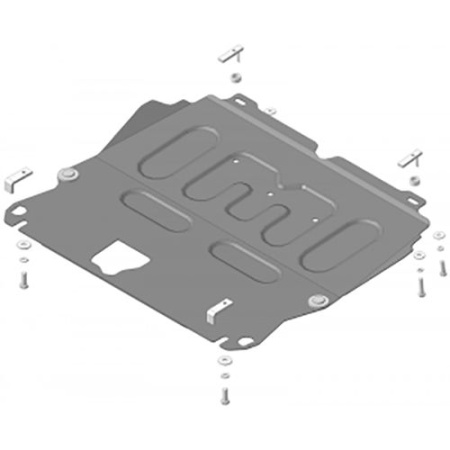 Защита картера и КПП Motodor, сталь 2мм, арт:MO.71401