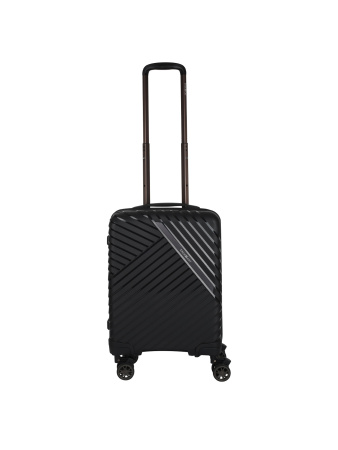 Чемодан маленький Eberhart Majestic (S) черный, 55х37х20, арт:10M-009-420